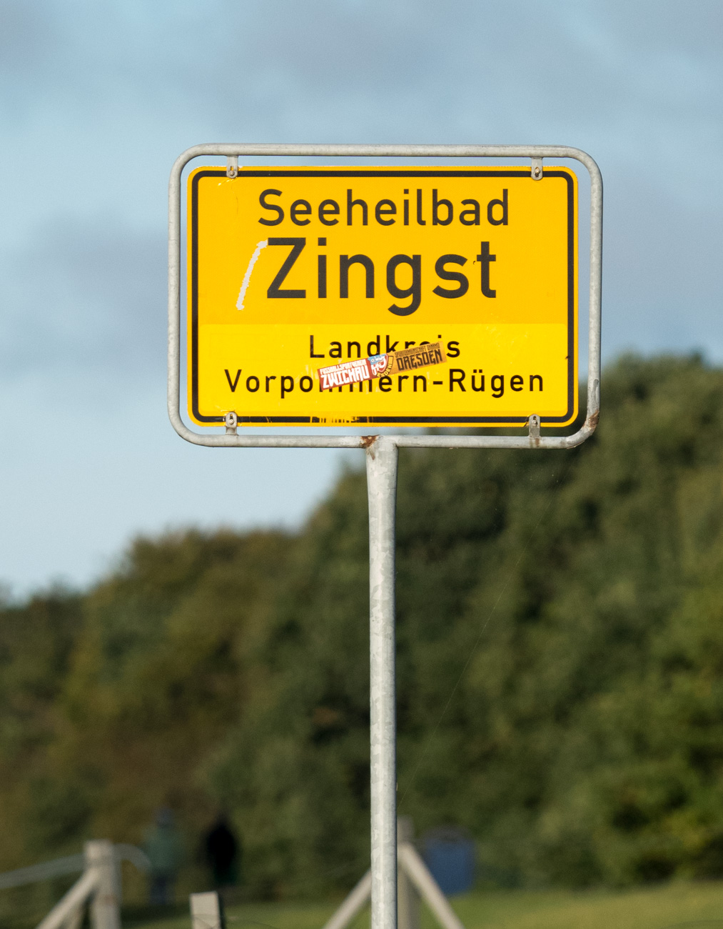 Ortsschild Zingst