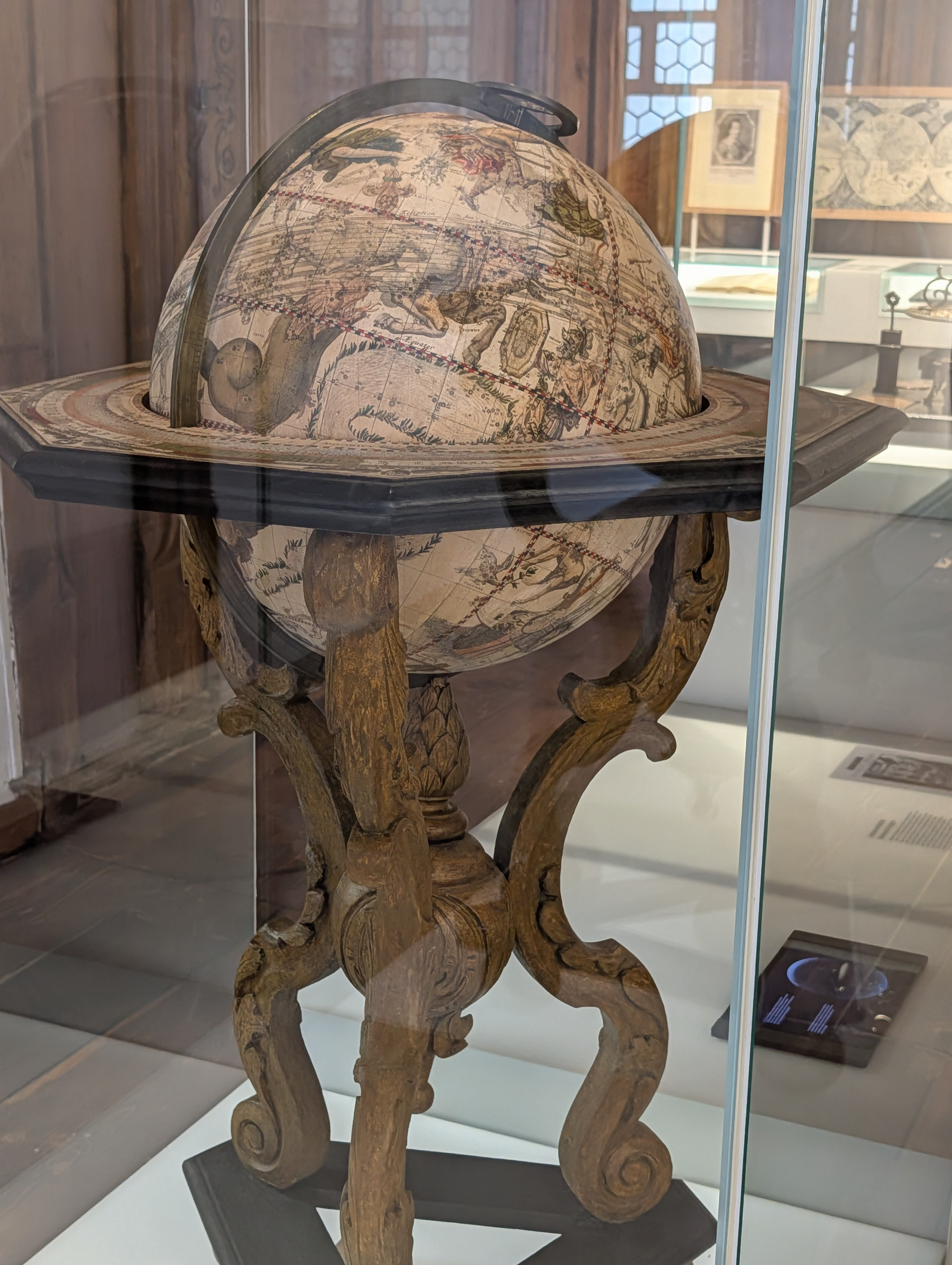 Himmelsglobus von Johann Ludwig Andreae, 1716